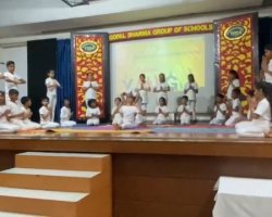 International Yoga day celebration year 24-25